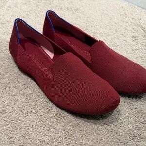 Rothy's Burgundy Loafers, size 9.5